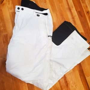 REI Girls' L (14-16) White Snow Pants
